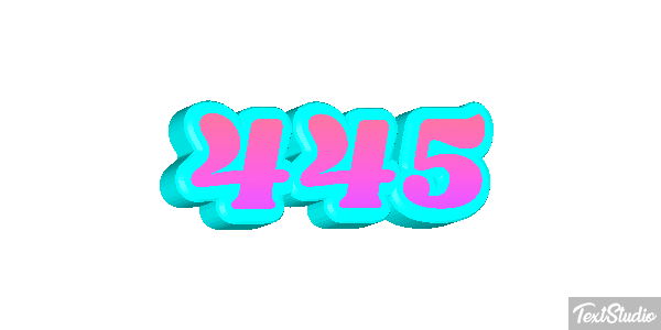 445 Effet de texte