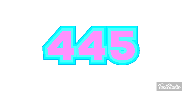 445 Effet de texte