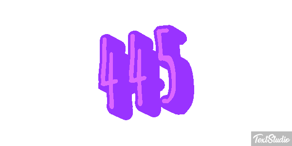 445 Effet de texte