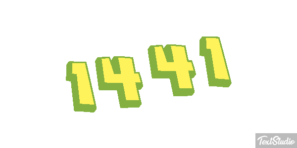 1441 テキスト効果