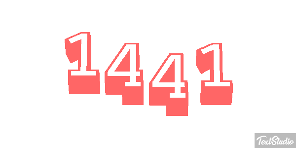 1441 テキスト効果