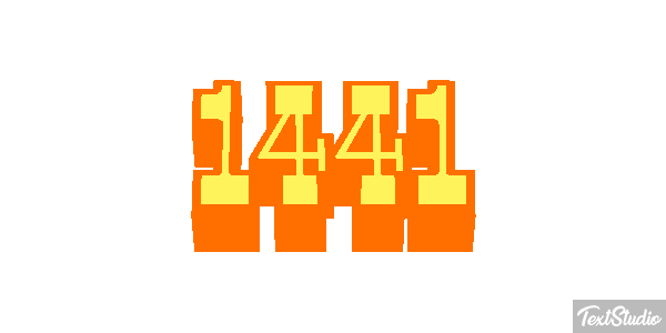 1441 テキスト効果