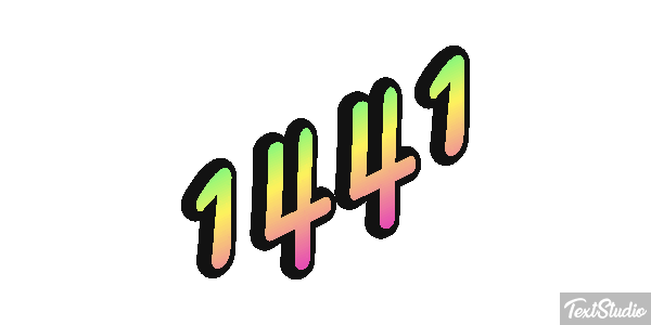1441 テキスト効果