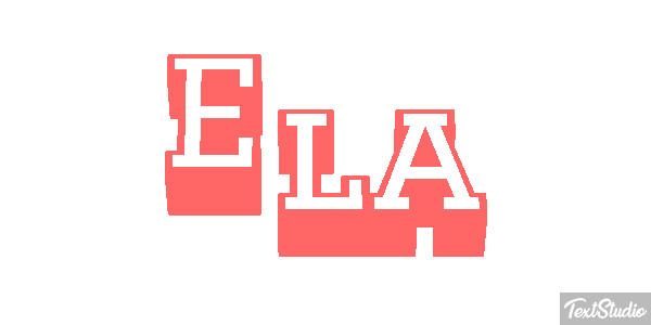 Ela Efeito do texto