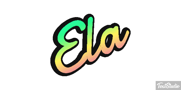 Ela Efeito do texto