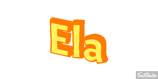 Ela Efeito do texto