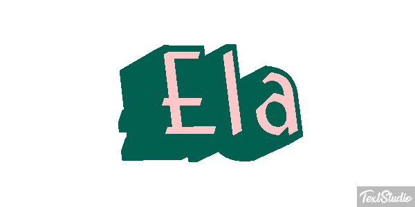 Ela Efeito do texto