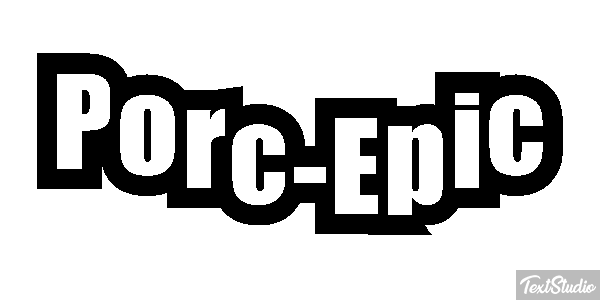 Porc-Épic Effet de texte