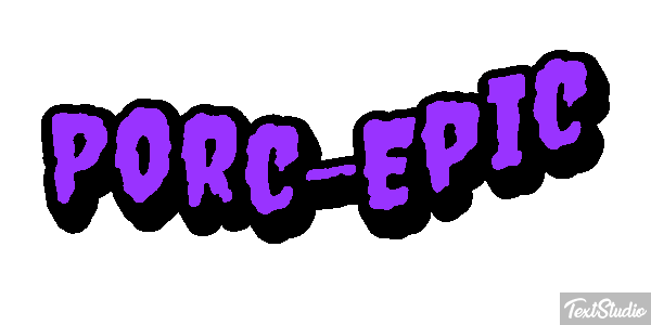 Porc-Épic Effet de texte