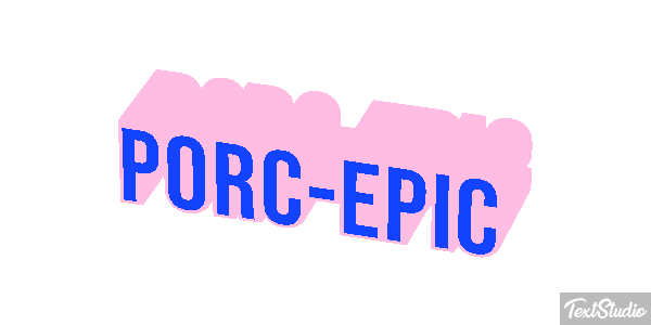 Porc-Épic Effet de texte