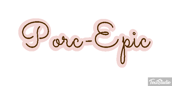 Porc-Épic Effet de texte