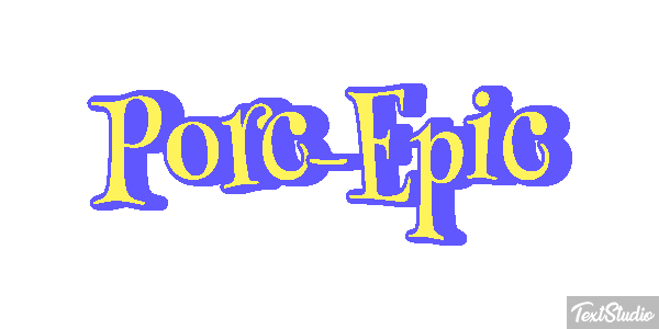 Porc-Épic Effet de texte