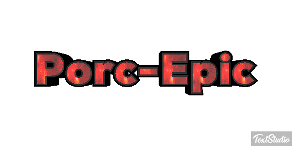 Porc-Épic Effet de texte