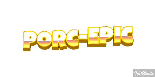 Porc-Épic Effet de texte