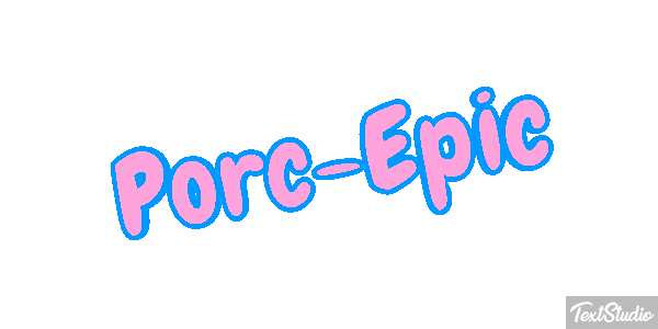 Porc-Épic Effet de texte