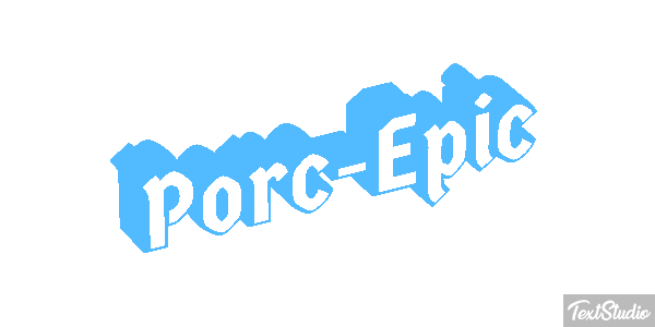 Porc-Épic Effet de texte