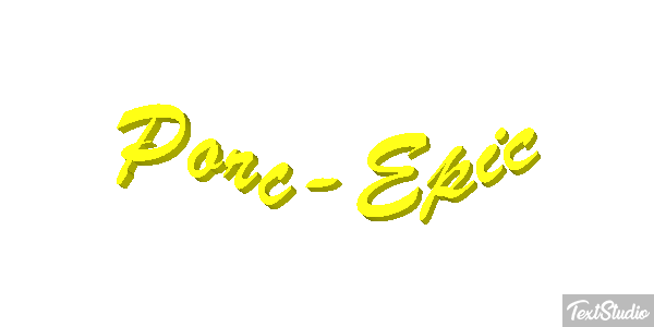 Porc-Épic Effet de texte