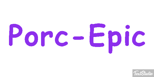 Porc-Épic Effet de texte