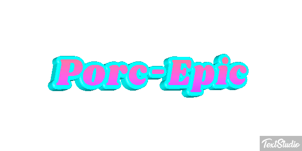 Porc-Épic Effet de texte
