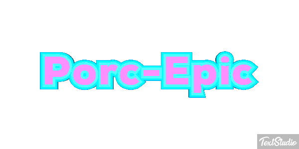 Porc-Épic Effet de texte