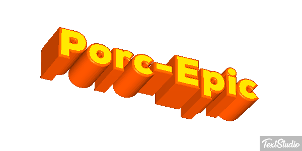Porc-Épic Effet de texte