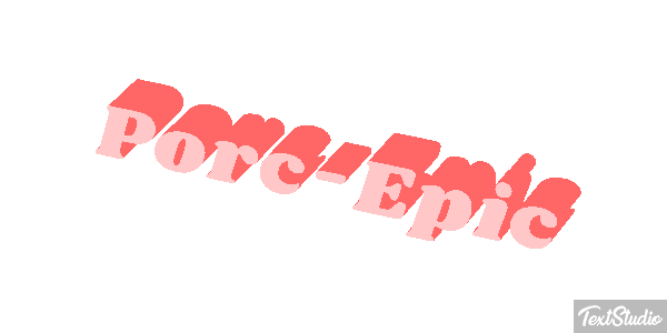 Porc-Épic Effet de texte