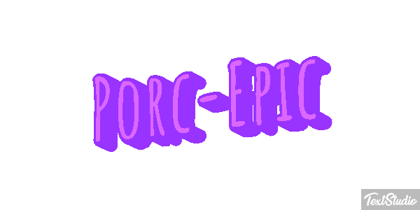 Porc-Épic Effet de texte