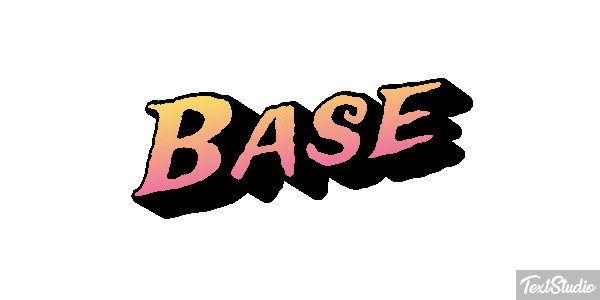 Base Text effect