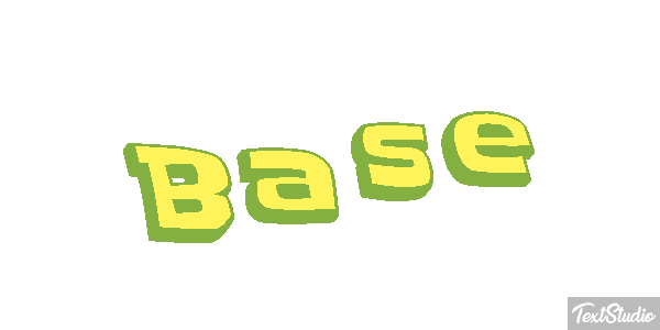 Base Text effect