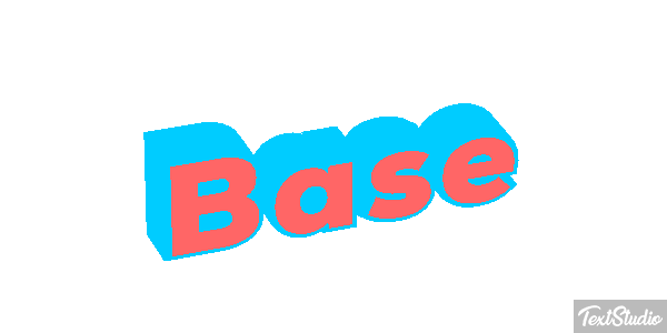 Base Text effect