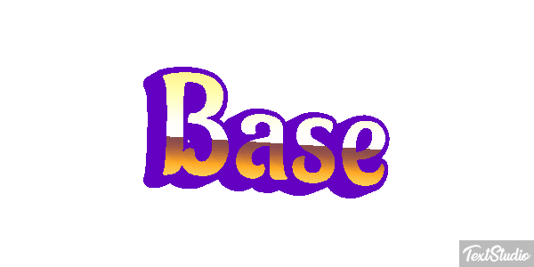 Base Text effect