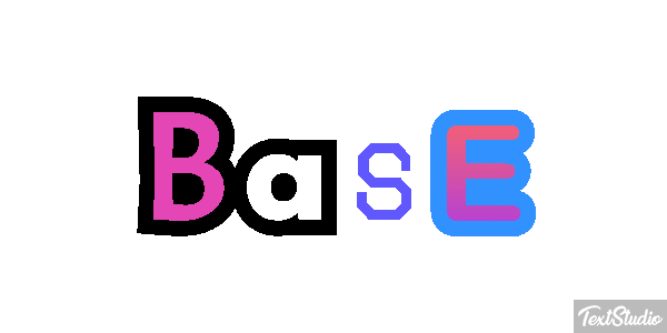 Base Text effect