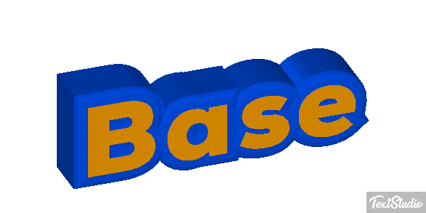 Base Text effect