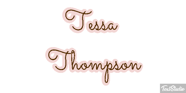 Tessa Thompson Efecto de texto