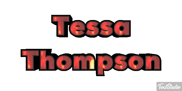 Tessa Thompson Efecto de texto