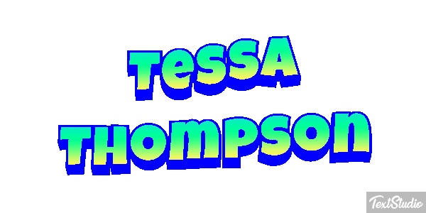 Tessa Thompson Efecto de texto