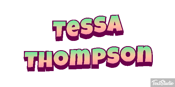 Tessa Thompson Efecto de texto
