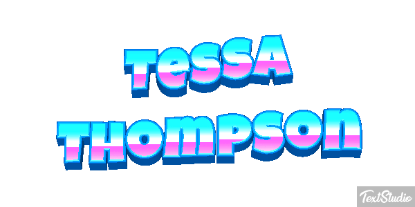 Tessa Thompson Efecto de texto