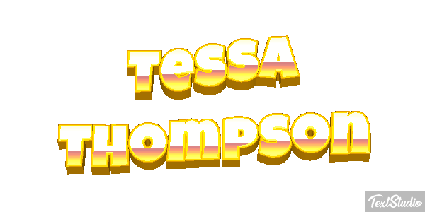 Tessa Thompson Efecto de texto