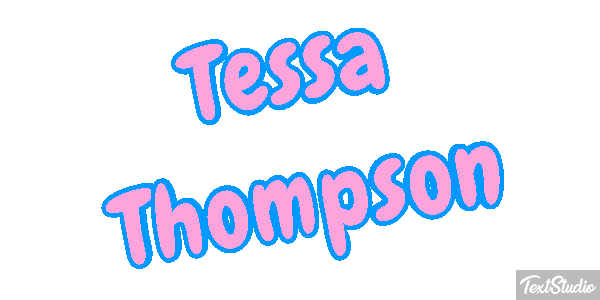 Tessa Thompson Efecto de texto