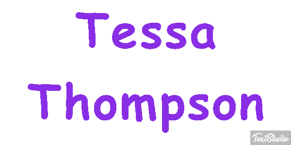 Tessa Thompson Efecto de texto