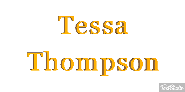 Tessa Thompson Efecto de texto