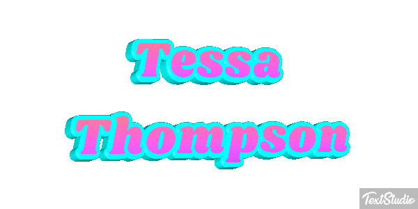 Tessa Thompson Efecto de texto