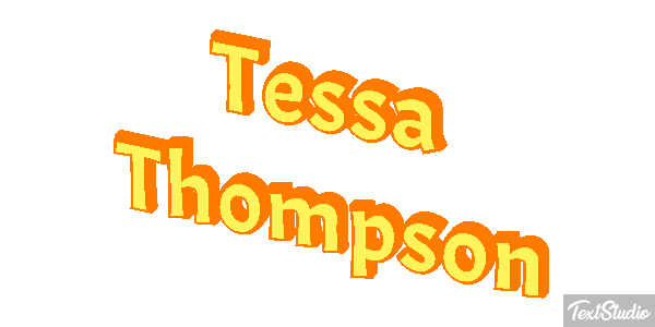 Tessa Thompson Efecto de texto