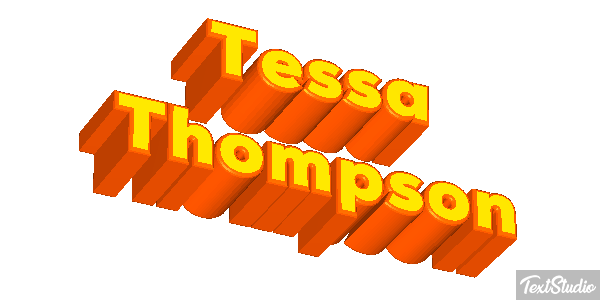 Tessa Thompson Efecto de texto
