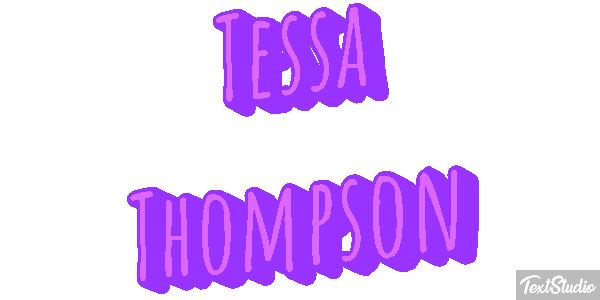 Tessa Thompson Efecto de texto
