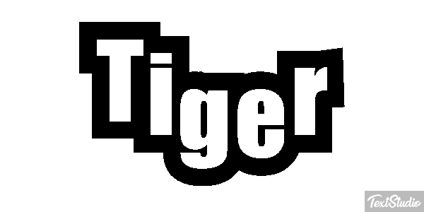 Tiger Text effect