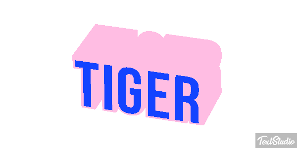 Tiger Text effect