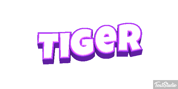 Tiger Text effect