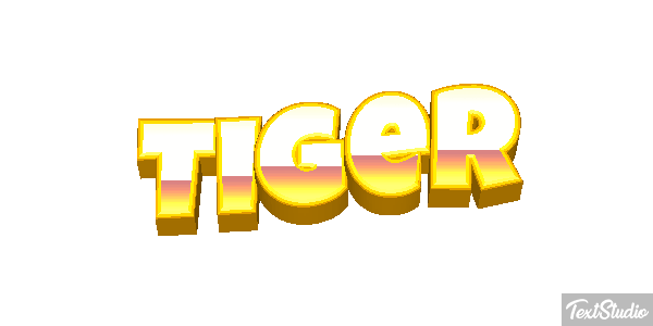 Tiger Text effect